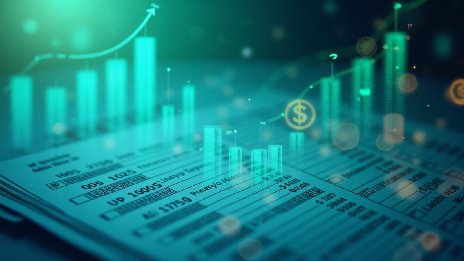 Financial Wealth background showcasing financial wealth products and services