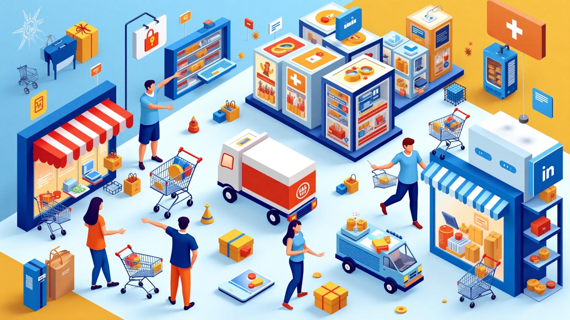 Global marketplace connecting merchants worldwide